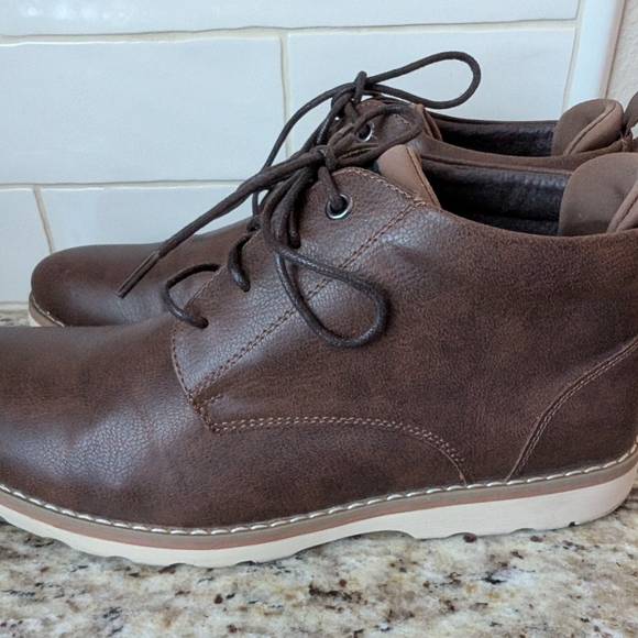 Steve Madden Brriol Chukka Boots Size 11 Cognac Brown EUC - Picture 5 of 8